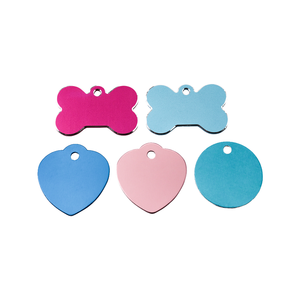 Placa de Identificación Personalizada para Mascotas Pequeñas, Etiqueta de Identificación Irregular Dorada para Perros con Logotipo Personalizado, Metal Plateado con Temática Animal - Product Image 4