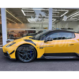 Molduras de Guardabarros de Fibra de Carbono Seca Estilo MC20 Aria para Maserati MC20 - Product Image 4