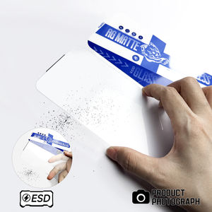 Protector de Pantalla de Vidrio Transparente HD Mate AG sin Bordes, 9H ESD, Borde de Arco Grande Brillante, Antiarañazos para <span class=keywords><strong>iPhone</strong></span> 14 15 16 17 Pro Max - Product Image 5