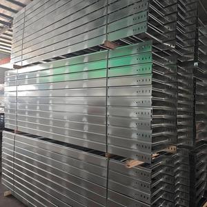 Plateau à câbles en <span class=keywords><strong>acier</strong></span> galvanisé à chaud, perforé, type échelle, pour support de câblage électrique - Product Image 6