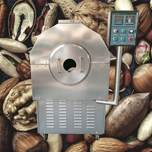 Máquina Tostadora de Nueces y Semillas de Bajo <span class=keywords><strong>Precio</strong></span>, 30-60 kg/h, Tostador de Tambor Electromagnético para Almendras y Castañas - Product Image 5