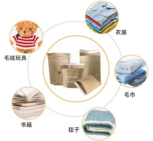 Custom Printed Eco-Friendly Kraft Paper <strong>Large</strong> Shape Mailer Bags Flat Mailer Expandable <strong>Envelopes</strong> Packaging for Clothing Store - Product Image 5
