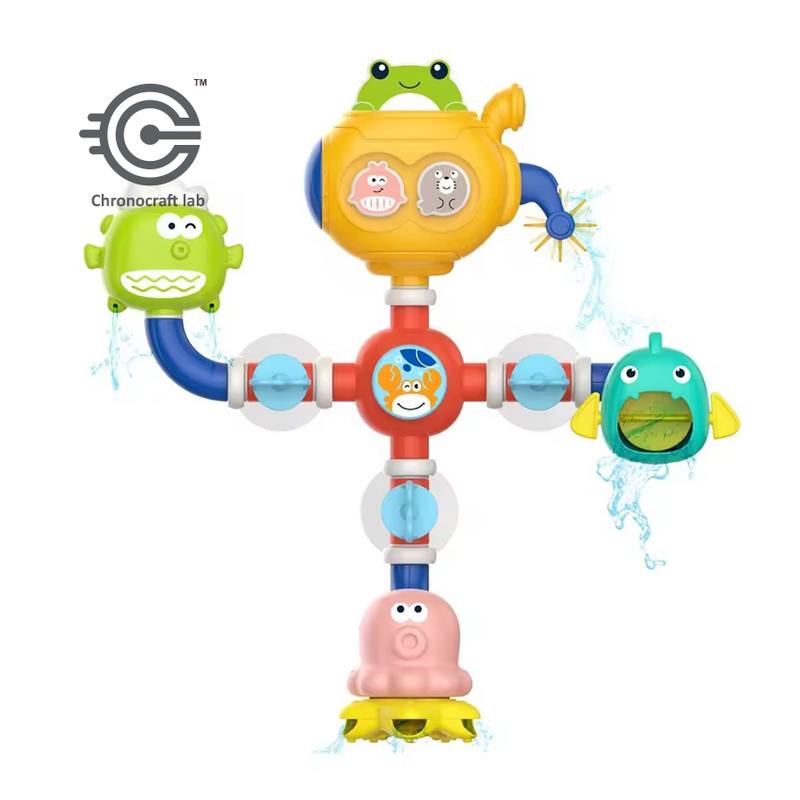 Funny Animal Colorful Silicone Bath Toys