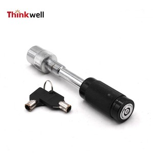 Thinkwell Trailer Lock Steel <b>Dumbbell</b> Type Anti Theft Tow Hook For RV And Off Road Vehicle - Product Image 2