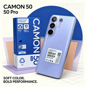 TECNO Nuevo Camon 50 Pro Original, Teléfono Inteligente 5G, Versión Global Desbloqueada, Gran Almacenamiento, Doble SIM, Teléfonos Móviles de Buena Calidad - Product Image 3