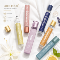 Collection de mini-roller de parfum portable pour massage, soins corporels et usage domestique – Excellent cadeau parfumé pour hommes et femmes