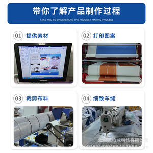 Housse de machine à laver Oberwey en tissu Oxford enduit d'argent, universelle, anti-poussière, ouverture par le haut, imperméable, protection solaire - Product Image 4