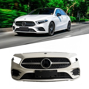 Conjunto de parachoques delantero con radiador para Mercedes-Benz Clase A W177, frontal completo OEM A200 AMG35, usado original. - Product Image 1