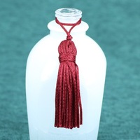 Prix direct d'usine Tianyun, franges en soie 100% polyester de 5 cm, couleur douce, pour parfum, suspension, pompon pour rideau, coussin, tapis, décoration