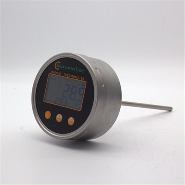 Output Digital Thermometer PT100 Temperature Instruments Capillary Digital Thermometer