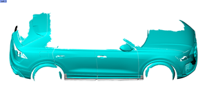 Pour <span class=keywords><strong>Audi</strong></span> RS <span class=keywords><strong>Q8</strong></span> RSQ8 2021-2023 jupes latérales en Fiber de carbone véritable Extensions lèvres - Product Image 3