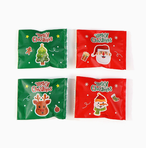 Good Luck Candy Biscuit Surprise Lucky Bags Luxury <b>Plastic</b> Gummy Biscuit <b>Plastic</b> <b>Packaging</b> Bag 7*9CM for Christmas - Product Image 2