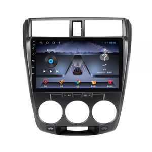 ระบบเครื่องเสียงติดรถยนต์ 4G LTE สำหรับ Honda <span class=keywords><strong>City</strong></span> ปี 2008-2013 เครื่องเล่นดีวีดีในรถยนต์ รองรับ Carplay AM FM RDS DSP วิดีโอในรถยนต์ ระบบ Android <span class=keywords><strong>Auto</strong></span> Wifi QLED - Product Image 1