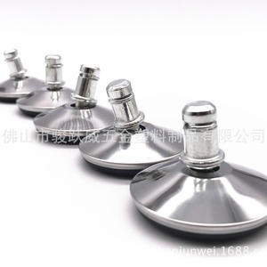 Base Ajustable para Patas de Silla, 50mm, Acero Inoxidable, Universal, para Muebles Metálicos - Product Image 1