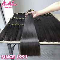 Lots de Cheveux Vierges Bouclés Naturels Philippins en Gros avec Closure, Qualité Super Double Drawn 9A-15A, Tissage Double Façonné à la Machine