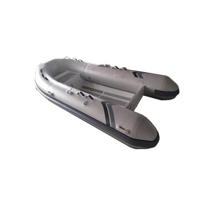 Double Aluminum V hull Rigid Inflatable PVC or Hypalon Fishing Boats