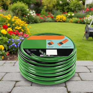 Manguera de Jardín de PVC de Alta Presión de 100 m de Longitud para Riego de Césped, Lavado y Limpieza de <span class=keywords><strong>Perros</strong></span>. Duradero, Resistente a los Rayos UV y Ecológico - Product Image 1