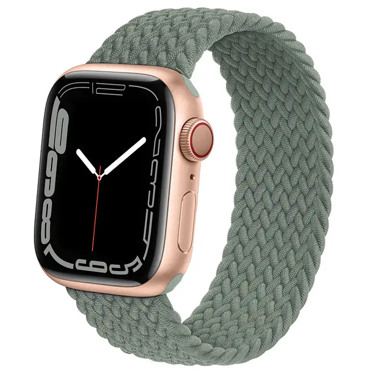 Elasticity Flexible Scalable Nylon Loop Replacement Strap Military Fabric Bands For iWatch Ultra Band For Apple Watch Series 8 7