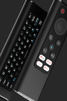 Tongkat Tv api Keyboard nirkabel Mini, kualitas tinggi 4k 1 Unit Mouse udara samsung Tv Remote kontrol