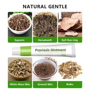 DOCTOON Naturel Plante Chinoise <span class=keywords><strong>Visage</strong></span> Corps Crème Anti-Démangeaisons Eczéma Dermatite Inflammation Éruptions Traitements Psoriasis Peau <span class=keywords><strong>Pommade</strong></span> - Product Image 3