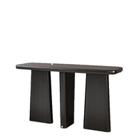 Table d'entrée en bois massif de luxe moderne, table console créative pour salon, style Wabi Sabi, meubles de couloir, décoration intérieure