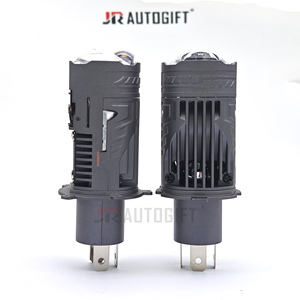 หลอดไฟหน้ารถยนต์ขนาดเล็ก H4 <span class=keywords><strong>Bi</strong></span>-LED โปรเจคเตอร์เลนส์พร้อมพัดลม ไฟหน้า LED ไฟสูง-ต่ำ หลอดไฟ LED 110w เลนส์คู่ สำหรับรถยนต์และมอเตอร์ไซค์ - Product Image 3