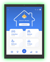 Yeni Akıllı Tablet Duvar Montajlı LCD 9.7" Dokunmatik Ekran NFC Android Tuya Akıllı Ev WiFi özellikli 4GB+32GB RJ45