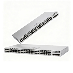 Commutateur d'accès géré Gigabit de couche 3 à 48 ports C9200L-48T-4G-E avec 4 ports SFP Uplink, StackWise-80 Network Essentials - Product Image 1