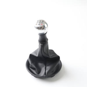 Poignée de levier de vitesses en cuir FUXIN pour voiture, 5 vitesses, boîte de vitesses manuelle, pour véhicules automobiles - Product Image 2