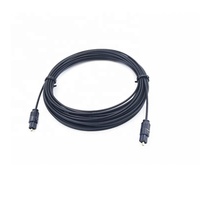 Cable Decodificador de Audio de Fibra Óptica Digital SPDIF Toslink, Estéreo, con Cubierta de PVC, Sin Blindaje, Conector Cuadrado, para Reproductor de DVD, en Stock, 1-5M
