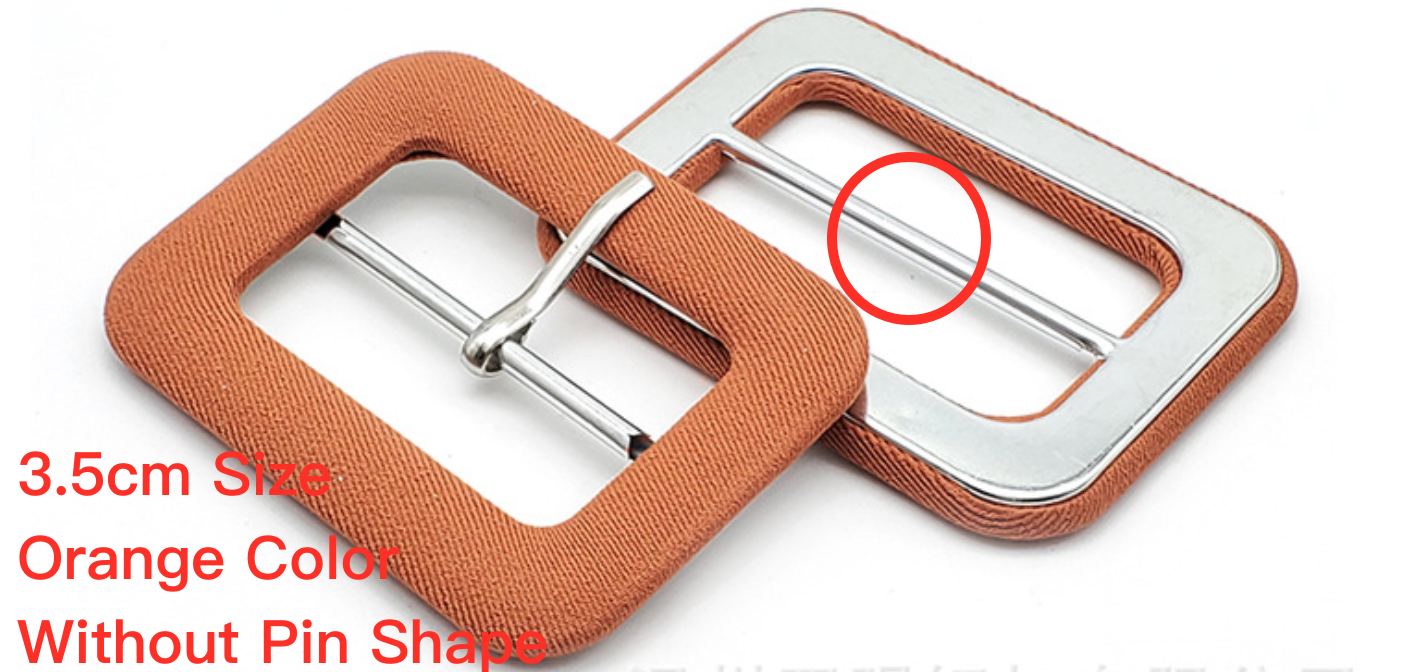Colore arancione 3,5 cm senza spilla