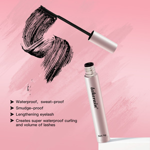 Lakerain <span class=keywords><strong>Mascara</strong></span> à <span class=keywords><strong>base</strong></span> d'huile pour cils bouclés, longue tenue, résistant aux bavures, allongeant et recourbant, avec <span class=keywords><strong>primer</strong></span> pour cils - Product Image 3