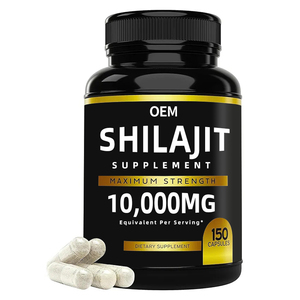 Label pribadi kapsul Shilajit suplemen penguat energi dukungan kekebalan tubuh untuk orang dewasa kualitas tinggi suplemen kesehatan pil - Product Image 1
