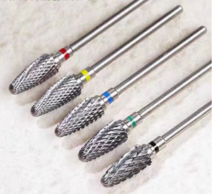 Punte per Trapano in Acciaio al Tungsteno per Lucidatura Metalli / Accessori per Trapano per Unghie Strumenti di Fresatura Testa di Molatura in Acciaio al Tungsteno per Uso Dentale - Product Image 2