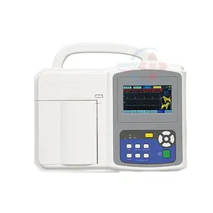 HC-R002A Veterinary 3 Channel ECG Machine Portable Vet Animal Use Ecg Machine