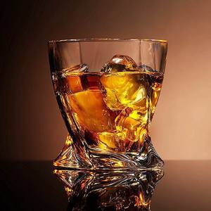 Verre à <span class=keywords><strong>Whisky</strong></span> transparent à fond carré, bouche ronde créative - Product Image 3