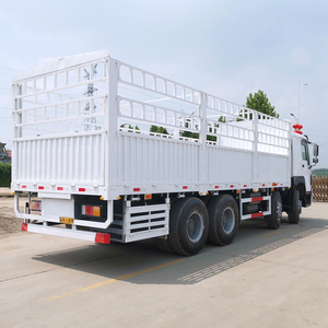 Camión <span class=keywords><strong>de</strong></span> Carga Sinotruk HOWO <span class=keywords><strong>de</strong></span> 40 Toneladas, 8X4, con Rejas, 12 Ruedas, <span class=keywords><strong>para</strong></span> <span class=keywords><strong>Transporte</strong></span> <span class=keywords><strong>de</strong></span> <span class=keywords><strong>Ganado</strong></span> - Product Image 3
