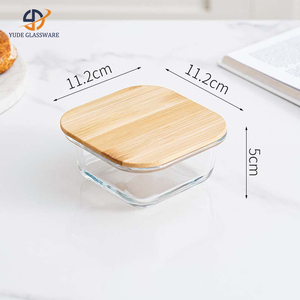 Eco-Friendly Bamboo Lid Design - Non-Toxic Glass Food <strong>Storage</strong> Containers Set <strong>for</strong> Sustainable <strong>Kitchen</strong> - Product Image 2