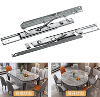 Rail coulissant de levage lourd moderne raccords de Table à manger multifonctionnels Rail coulissant linéaire accessoires de meubles pour cuisine et salle de sport