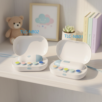 Polisseuse à ongles électrique portable, 5 têtes de ponçage, moteur silencieux, polissage à 360°, en plastique, TLC NB01, soin des bébés et des adultes, sécurité