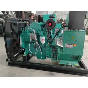 Gran oferta de generadores diésel de arranque eléctrico de 220V, generador de energía de 20 KVA-1000KW, motor Cummins, alternador de salida de CC de tipo silencioso