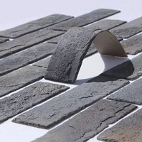 Carreaux de porcelaine souple, carreaux décoratifs flexibles, carreaux pliables de petite taille, murs extérieurs de villa, hall, design moderne, résistant aux acides