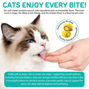 Worafy - Masticables <span class=keywords><strong>para</strong></span> la Prevención de Pulgas y <span class=keywords><strong>Garrapatas</strong></span>, Naturales, <span class=keywords><strong>para</strong></span> la Salud de la Piel y el Pelaje - Product Image 5