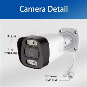 Caméra de sécurité domestique CCTV PTZ double, 360 degrés, A7, 1080P, WiFi, capteur CMOS 4MP, vision nocturne, extérieur/intérieur - Product Image 1