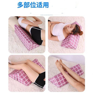 ที่นอนทรงสามเหลี่ยมสำหรับผู้สูงอายุที่นอนติดเตียง หมอนสำหรับพลิกตัวใช้ในบ้าน แผ่นรองข้าง แผ่นรองพยาบาล หมอนพิงหลัง - Product Image 2