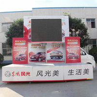 Camion de SINOSWAN ISUZU SR30 LED trois côtés LED comme LED énorme et levage pour le roadshow et la publicité avec le générateur