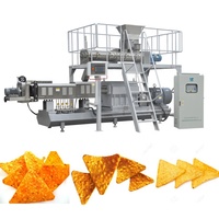 Ligne de traitement des aliments efficace de machine de chips de maïs et de tortilla de clairons pour faire des casse-croûte délicieux