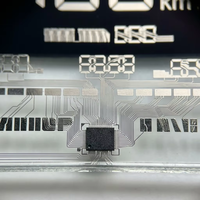 Layar LCD untuk Panel Instrumen Digital Sepeda Motor