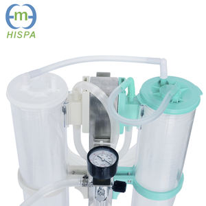 Hispa G2035 – Support à roulettes médical en acier inoxydable certifié ISO Classe I, 2000 ml, avec connexion tandem pour deux récipients - Product Image 2