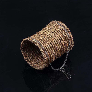 Gabbia per Animali Domestici Xuan Wind Summer Days, Nido in Legno Traspirante da Appendere, Letto Solido per Uccelli e Criceti, Rifugio Caldo per Animali - Product Image 5